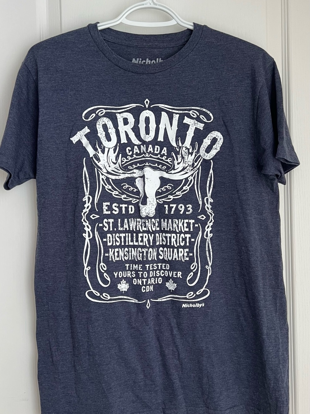 Toronto Graphic Tee - Navy Blue
